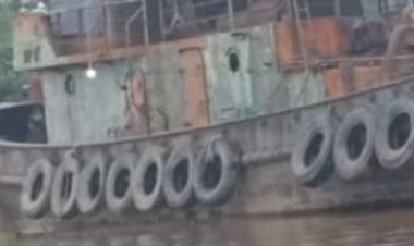 KEGIATAN SALVAGE DI PERAIRAN BATU AMPAR DITENGGARAI ILLEGAL