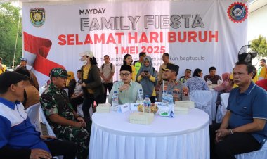 Hadiri May Day, Wabup Dikerubuti Buruh Perempuan 