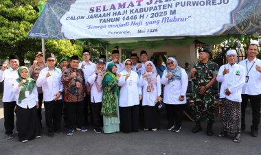 Kloter 89 Calon Jamaah Haji Kabupaten Purworejo Diberangkatkan