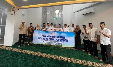 Resmi Dilantik, Pengurus Masjid Al Fatih Siap Makmurkan Masjid dan Berikan Manfaat kepada Umat