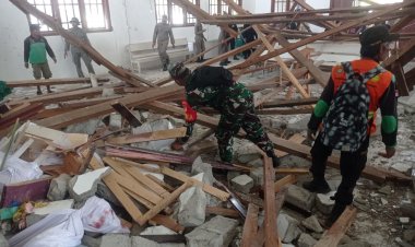 Gempa Guncang Poso, Kodim 1307/Poso Gerak Cepat Beri Pertolongan