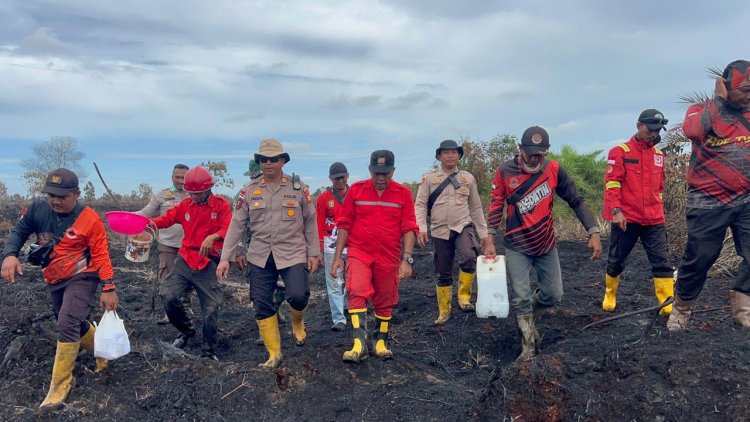 Tim Gabungan Patroli Kejar Lahan Berasap, Pasca 10 Ha Karhutla di Rupat