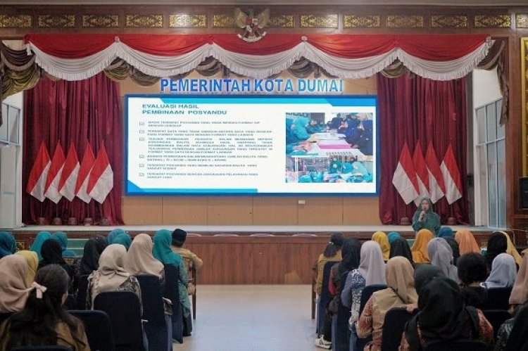 TP PKK Dan TP Posyandu Kota Dumai Laksanakan Kegiatan Peningkatan Kapasitas Kader Posyandu Bidang Kesehatan