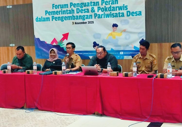 Disporapar Purworejo Perkuat Sinergi Pemdes dan Pokdarwis dalam Pengembangan Wisata Desa