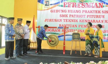 Revitalisasi SMK 2025: Gedung Praktik TKR SMK Patriot Pituruh Jadi Tonggak Pendidikan Vokasi Purworejo